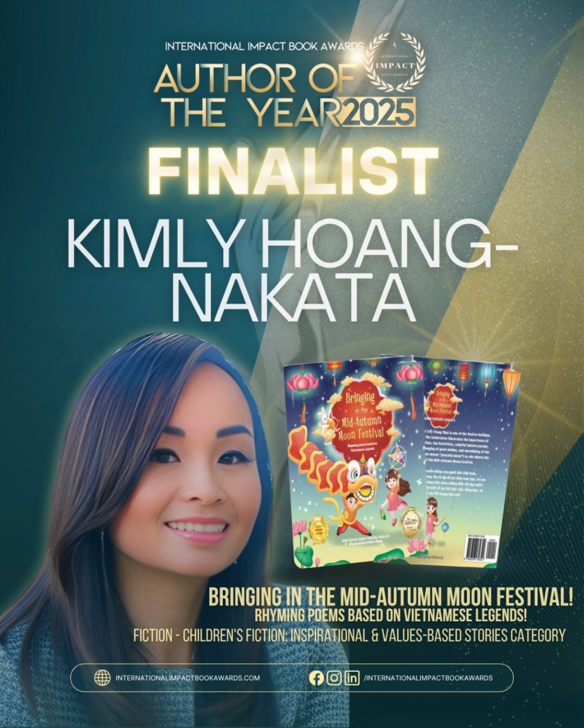 International Impact Book Awards — Author of the Year 2025 Finalist, Kimly Hoang-Nakata
