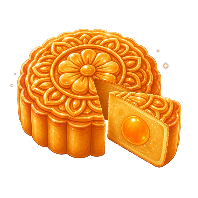 A mooncake
